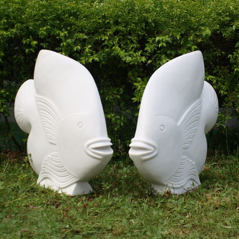 5060235330223 1 Enigma Marble Resin Fish Pair Garden Statue.jpg
